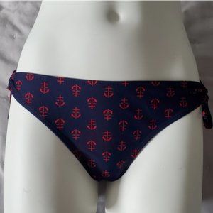 Low Rise New Anchor Print Bikini Bottom